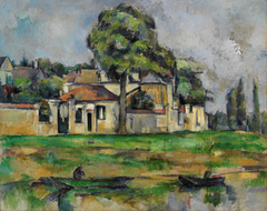 Banks of the Marne by Paul Cézanne
