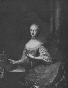 Bildnis der Maria Josepha von Bayern, Gemahlin des Kaisers Joseph II. (1739-1767) (Werkstatt)