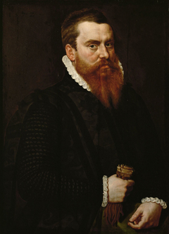 Bildnis eines Mannes mit rotblondem Bart by Adriaen Thomasz Key