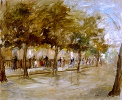 Boulevard Saint-Denis by Attilio Cavallini