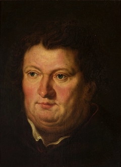 Bust of an obese man by Anonymous