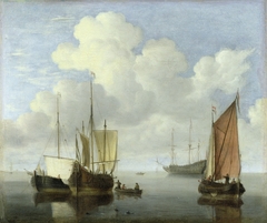 Calm Sea by Willem van de Velde the Younger