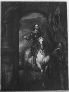 Charles I with M. de St. Antoine by after Sir Anthony Van Dyck