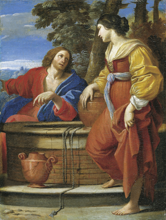 Christ with the Samaritan Woman at the Well by Sisto Badalocchio