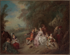 Concert Champêtre by Jean-Baptiste Pater