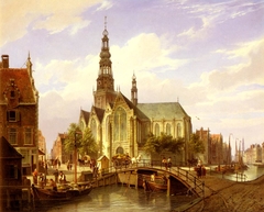Cornelis Dommelshuizen: A Capriccio View of Amsterdam