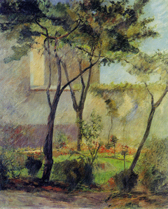 Corner of the Garden, rue Carcel by Paul Gauguin