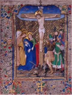 Crucifixion by Antoine de Lonhy