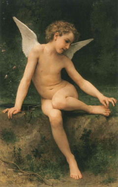 Cupid with a thorn