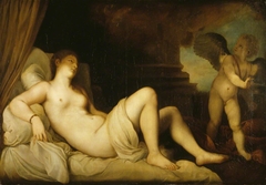 Danaë and Cupid (after Titian)