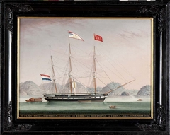 De PLANTER van AMSTERDAM leggende ter REEDE van WHAMPOA in China den 13 NOVEMBER 1836 by China anoniem