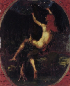Die Entführung des Ganymed by Hans von Marées