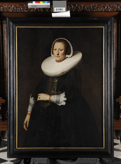 Elisabeth Danckerts (1613-1670). Echtgenote van Claes Calkoen by Anonymous