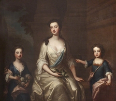 Elizabeth Felton, Countess of Bristol (1676-1741), with her Children Lady Henrietta Hervey (1703-1712) and her Twin Brother Lord Charles Hervey (1703-1786)
