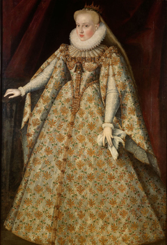 Erzherzogin Maria Christierna (1574-1621) im Brautkleid, Tochter von Karl II. von Innerösterreich by Anonymous