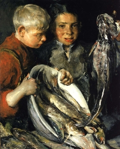 Fisher Children by Charles Webster Hawthorne