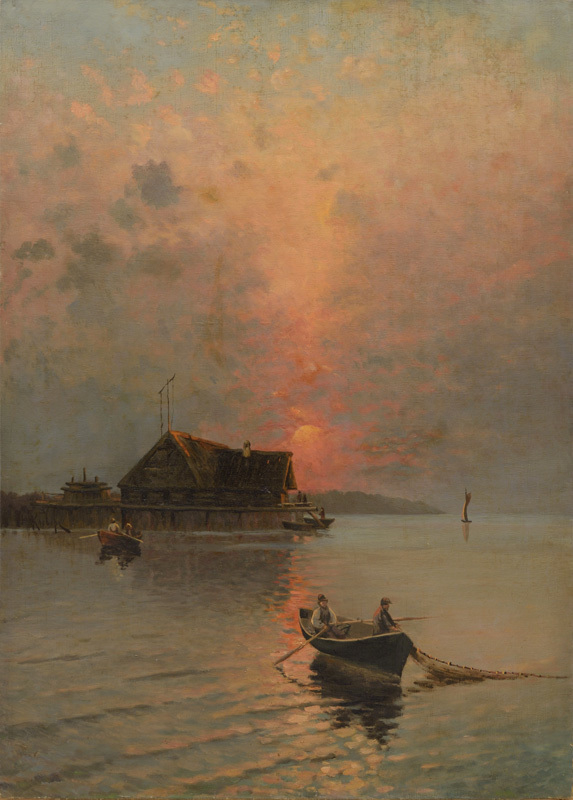 "Fishing" Julius Sergius Von Klever - Artwork On USEUM