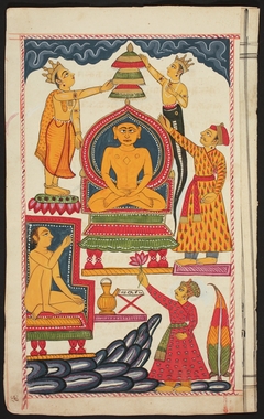 Folio from the Bhaktamara Stotra (“Hymn of the Immortal Devotee”) by Anonymous