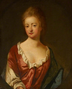 Frances Lake, Mrs Thomas I Hussey (1693-1734) by manner of Michael Dahl