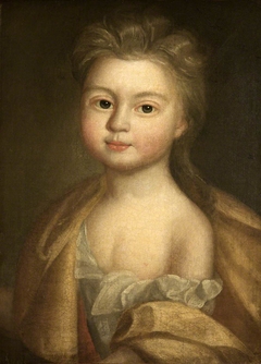 Francisca Elizabeth Brooke, later Mrs Sylvester Richmond (1678 -1770) as a Child by Anonymous