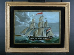 Fregatschip 'Maria Elisabeth' by anonymous painter