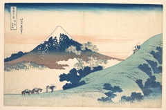 Fuji from Inume (?) Pass by Katsushika Hokusai