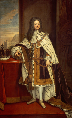 George I, 1660 - 1727. Reigned 1714 - 1727 by anonymous painter