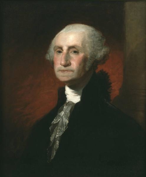 "George Washington (1732–1799)" Gilbert Stuart - Artwork On USEUM