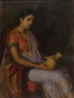 Girl with a Vase by Antonio Xavier Trinidade
