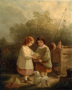 Girls with Berries by Louis Lang