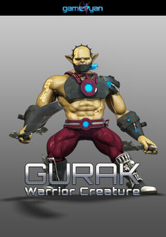 Gurak Warrior Creature Character Modeling by GameYan Studio