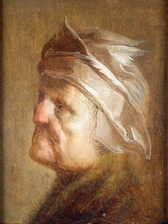 Head of an Old Woman by Jan van de Venne
