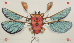 hornet moth by federico cortese