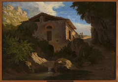 Italian landscape by Albert Żamett