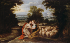 Jacob and Rachel at the Well by Anonymous