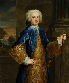 John Bourchier (1710-1759) by John Vanderbank