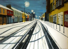 Kildare, Tracks in the Snow by Eoghain Phelan