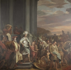 King Cyrus Handing over the Treasure Looted from the Temple of Jerusalem