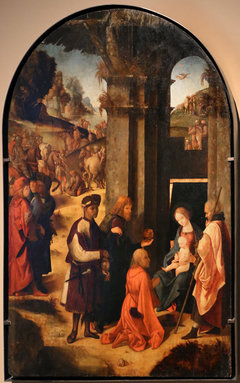 L'Adoration des Mages by Ludovico Mazzolino