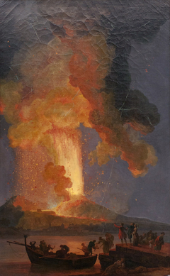 L’Éruption du Vésuve by Pierre-Jacques Volaire