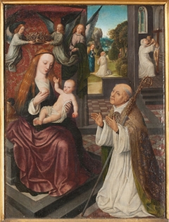 Lactation of St. Bernard by Jan van Eeckele