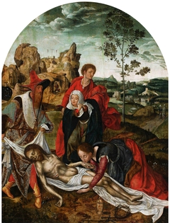 Lamentation of Christ by Joos van Cleve