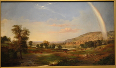 Landscape with Rainbow by Robert S. Duncanson