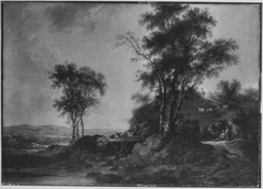 Landschaft by Johann Friedrich Alexander Thiele