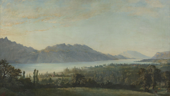 Le Lac de Bourget, Aix-les-Bains by François Cachoud