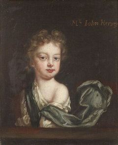 Lord John Hervey, 2nd Baron Hervey of Ickworth, PC, MP (1696-1743) as a Child by Joseph Brook