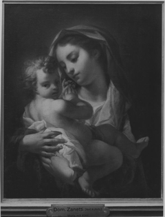 Madonna mit Kind by Domenico Zanetti