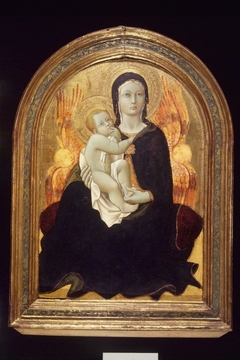 Madonna of humility by Sano di Pietro