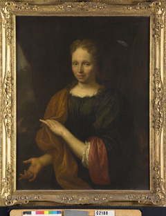 Maria van Asperen (1655-1726). Echtgenote van Hendrik Regenboog by Johannes Vollevens