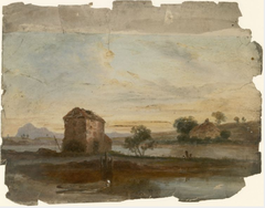 Mill and Cottage by William Howis junior
